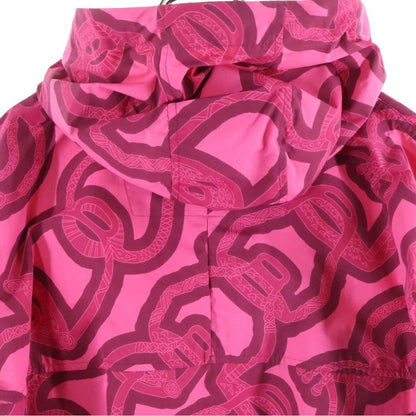 Hermes 23ss Stirrup Fantasy Stirrup Fantasy All-Over Print Hooded Zip-Up Nylon