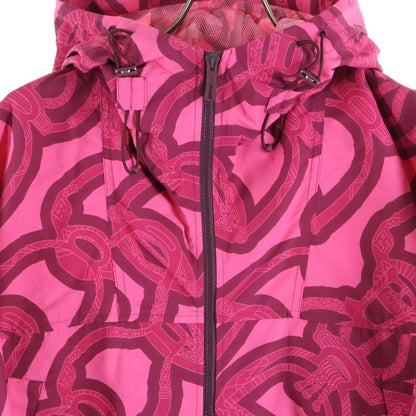 Hermes 23ss Stirrup Fantasy Stirrup Fantasy All-Over Print Hooded Zip-Up Nylon