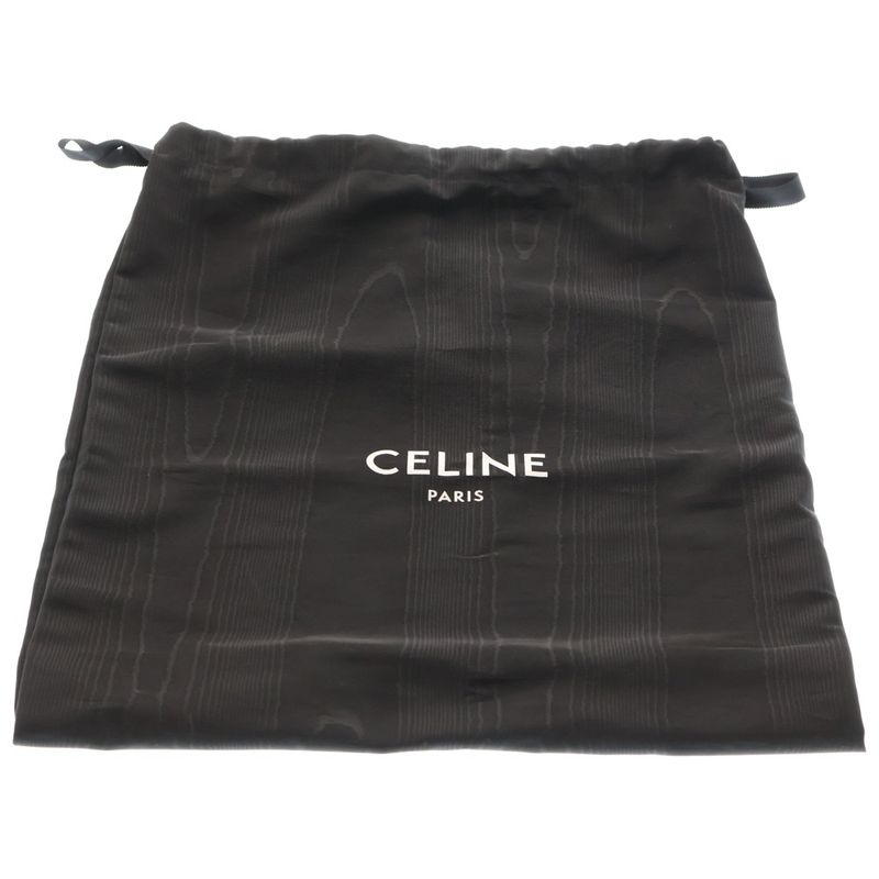 Celine Vertical Cabas Medium Logo Triomphe PVC Leather 2way Hand Shoulder Bag