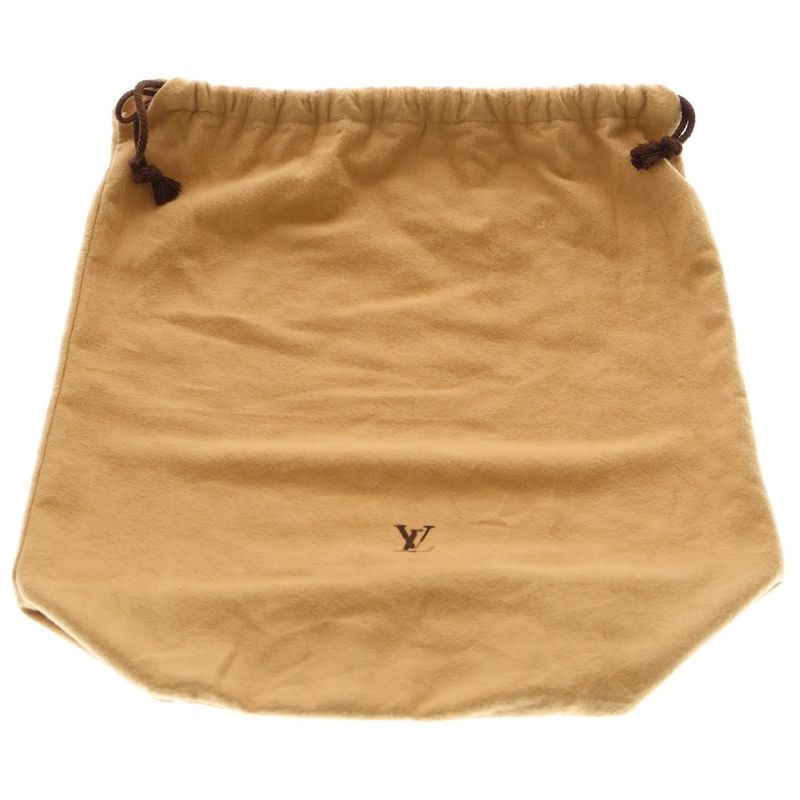 Louis Vuitton Deauville Monogram PVC Leather Handbag Gold Hardware Brown M47270