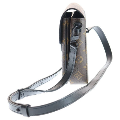 Louis Vuitton Monogram Macassar S-Lock Vertical Wearable Wallet M81522