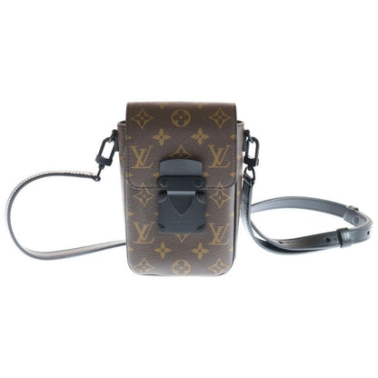 Louis Vuitton Monogram Macassar S-Lock Vertical Wearable Wallet M81522