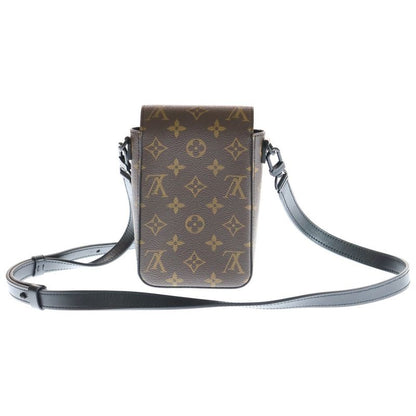 Louis Vuitton Monogram Macassar S-Lock Vertical Wearable Wallet M81522