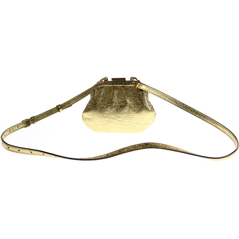 Balenciaga Cloud Coin Shoulder Bag Gold 618915
