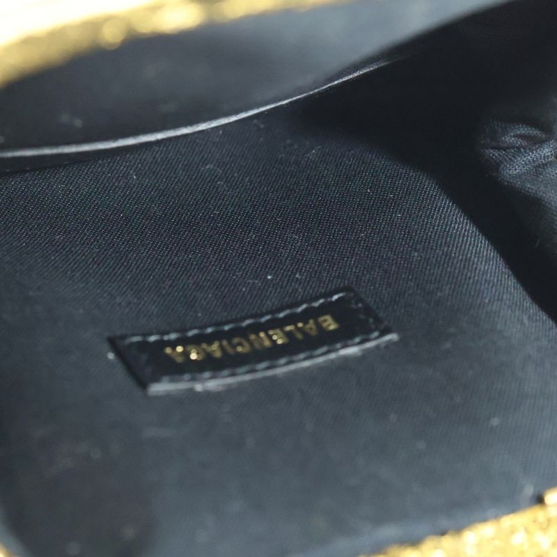 Balenciaga Cloud Coin Shoulder Bag Gold 618915