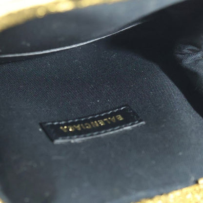 Balenciaga Cloud Coin Shoulder Bag Gold 618915