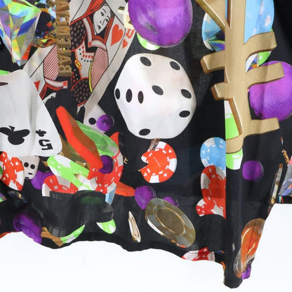 Balenciaga 19ss Rayon Casino Shirt Short Sleeve Shirt Open Color Multicolor