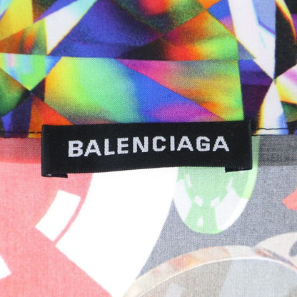 Balenciaga 19ss Rayon Casino Shirt Short Sleeve Shirt Open Color Multicolor