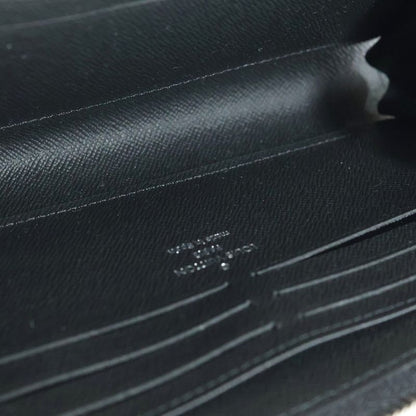 Louis Vuitton Zippy Dragonne Taiga Noir Black Wallet Long Wallet