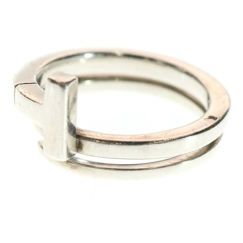 Tiffany & Co T Square Wrap Ring Silver