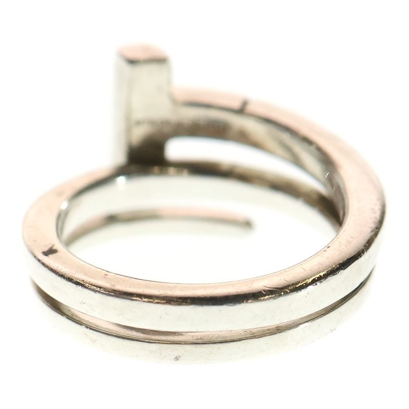 Tiffany & Co T Square Wrap Ring Silver