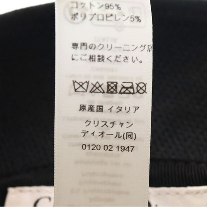 Christian Dior Logo Jacquard Houndstooth Staggered Checked Cotton Bucket Hat