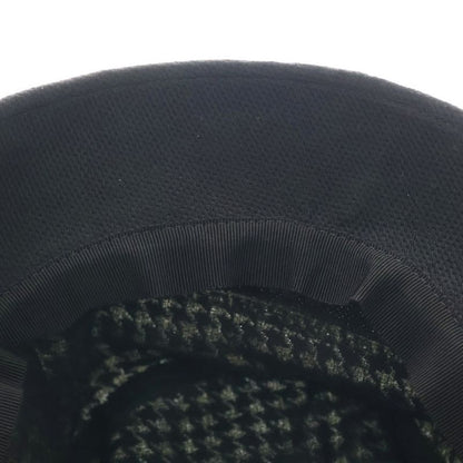 Christian Dior Logo Jacquard Houndstooth Staggered Checked Cotton Bucket Hat