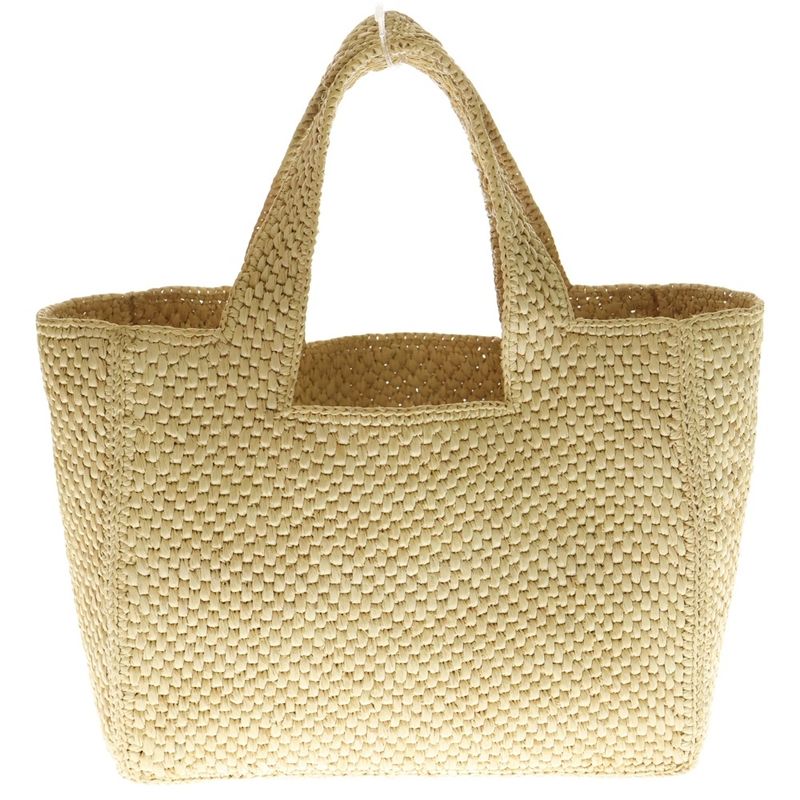 Loewe Small Font 2way Bag Shoulder Bag Handbag Bag in Basket Tote Natural Brown