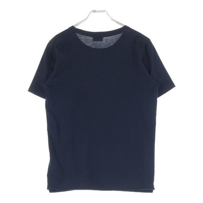 Saint Laurent Paris Front Logo Short-Sleeved T-Shirt Cut and Sewn Black 464572