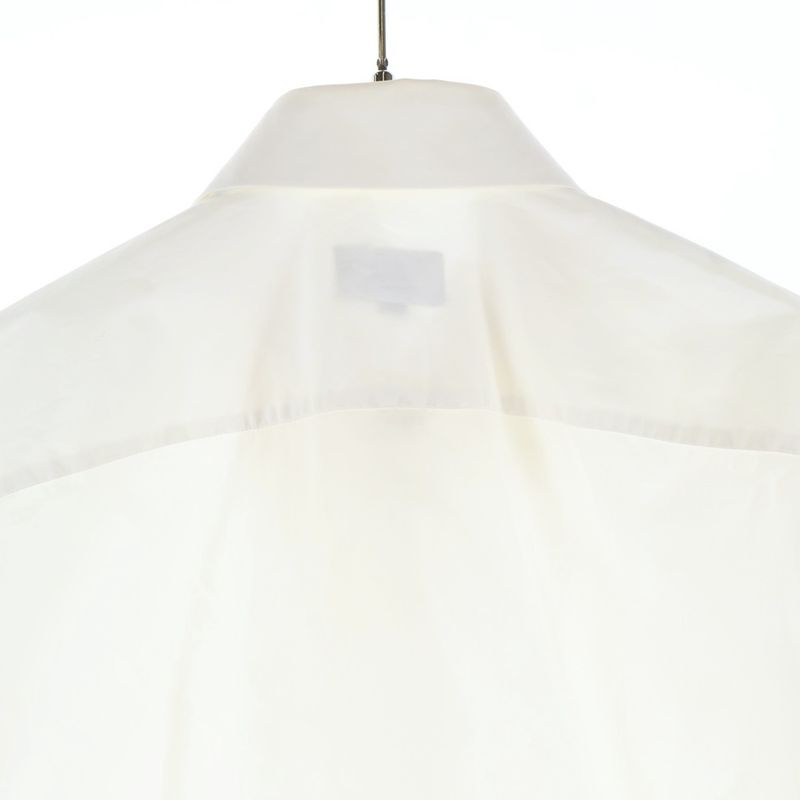 Fendi Monster Collar Charm Long Sleeve Shirt Cutter Shirt White Fs0890 Abix