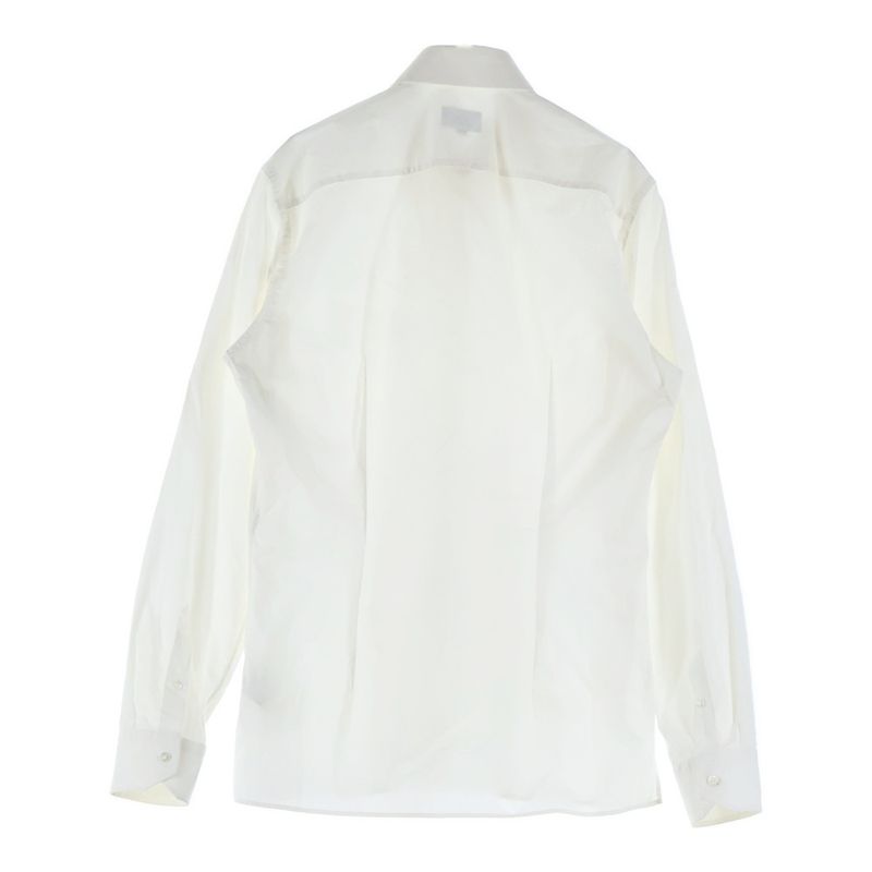 Fendi Monster Collar Charm Long Sleeve Shirt Cutter Shirt White Fs0890 Abix