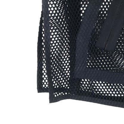 Fendi Sleeveless Mesh Hoodie Zip Up Fendi Monster Black Fw0964 A6ts F0fqa1