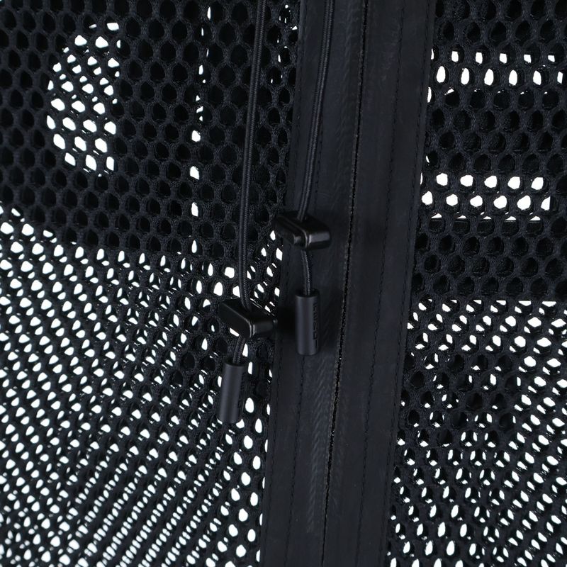 Fendi Sleeveless Mesh Hoodie Zip Up Fendi Monster Black Fw0964 A6ts F0fqa1