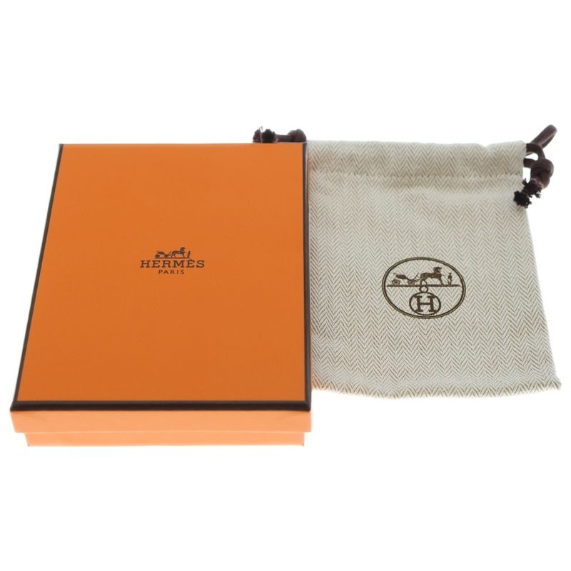 Hermes Pop Ash H Necklace Pendant Chain Pink Gold Pink GP