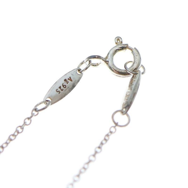 Tiffany & Co by-the-Yard Necklace Pendant Silver Purple Aquamarine Sv925