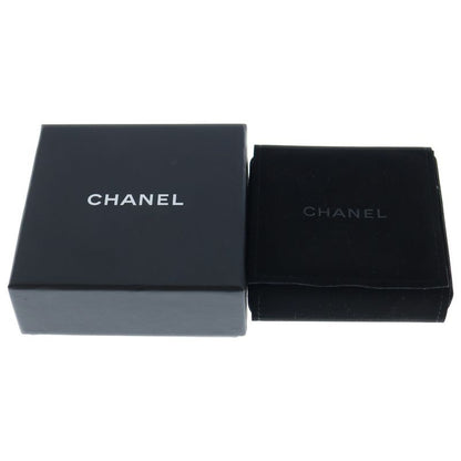 Chanel Coco Rhinestone Earrings Gold