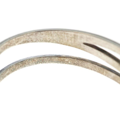 Tiffany & Co Diagonal Wave Bangle in Silver