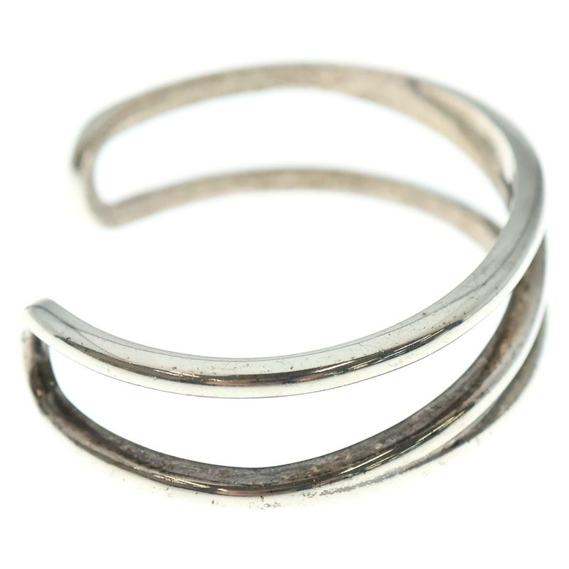 Tiffany & Co Diagonal Wave Bangle in Silver