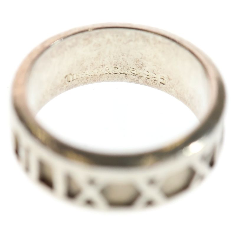 Tiffany & Co Atlas Silver Ring