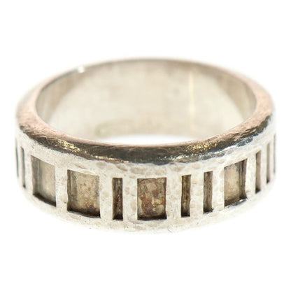 Tiffany & Co Atlas Silver Ring