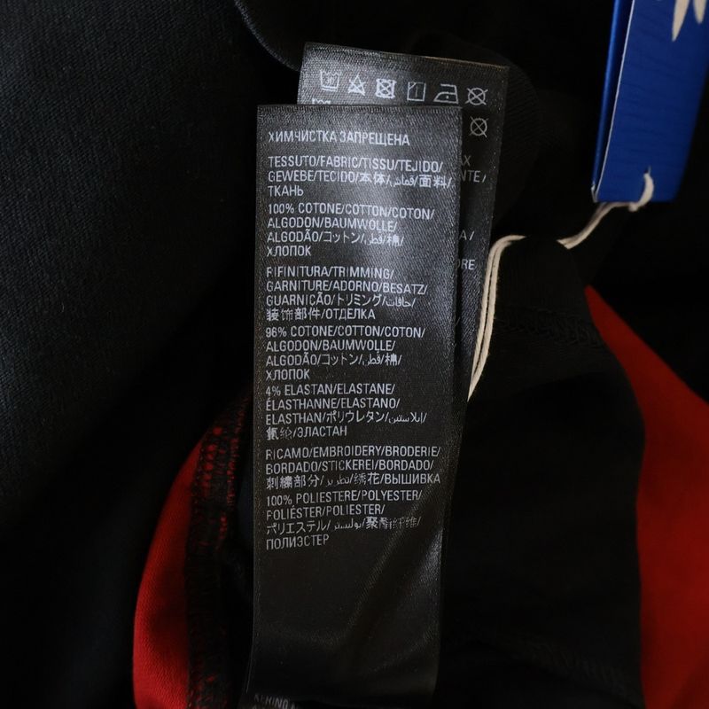 Balenciaga 23ss ×adidas Adidas Logo Embroidery 3-Line Short-Sleeved T-Shirt Cut