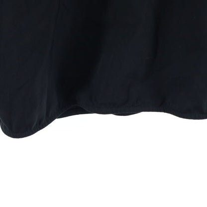 Balenciaga Oversize D Button-Down Long-Sleeved Shirt Black