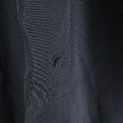 Balenciaga Oversize D Button-Down Long-Sleeved Shirt Black