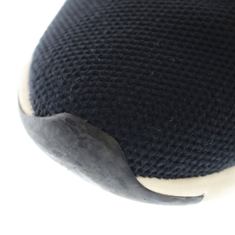 Louis Vuitton Black Heart Line Wappen Logo High Cut Shoes Socks Sneakers Black