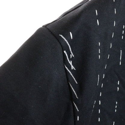 Fendi 24ss Stitch Design Logo Embroidery Crew Neck Short Sleeve T-Shirt Cut and