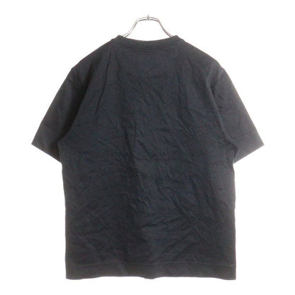 Fendi 24ss Stitch Design Logo Embroidery Crew Neck Short Sleeve T-Shirt Cut and