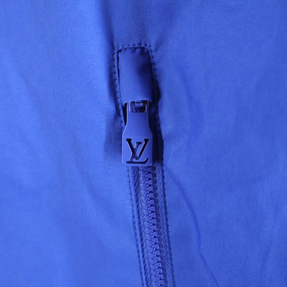 Louis Vuitton 24aw America's Cup Logo Patch Nylon Windbreaker Jacket Blue