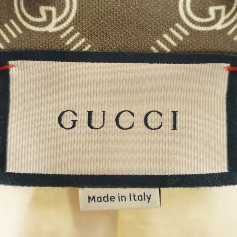 Gucci Interlocking G GG Pattern Zip Up Track Jacket Women Brown 671495 Xjd1g