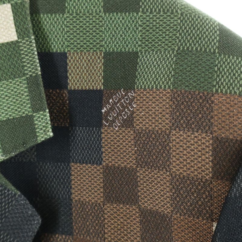 Louis Vuitton 24ss Damoflauge Damier Pixel Camouflage 2b Tailored Jacket Beige