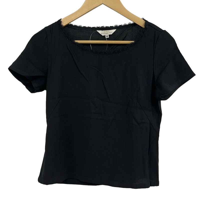 Balenciaga Short Sleeve Cut and Sewn Size 38 M Women's Excellent Condition