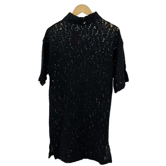 Balenciaga Dress Size 38 M Women's Excellent Condition - Black High Neck Long