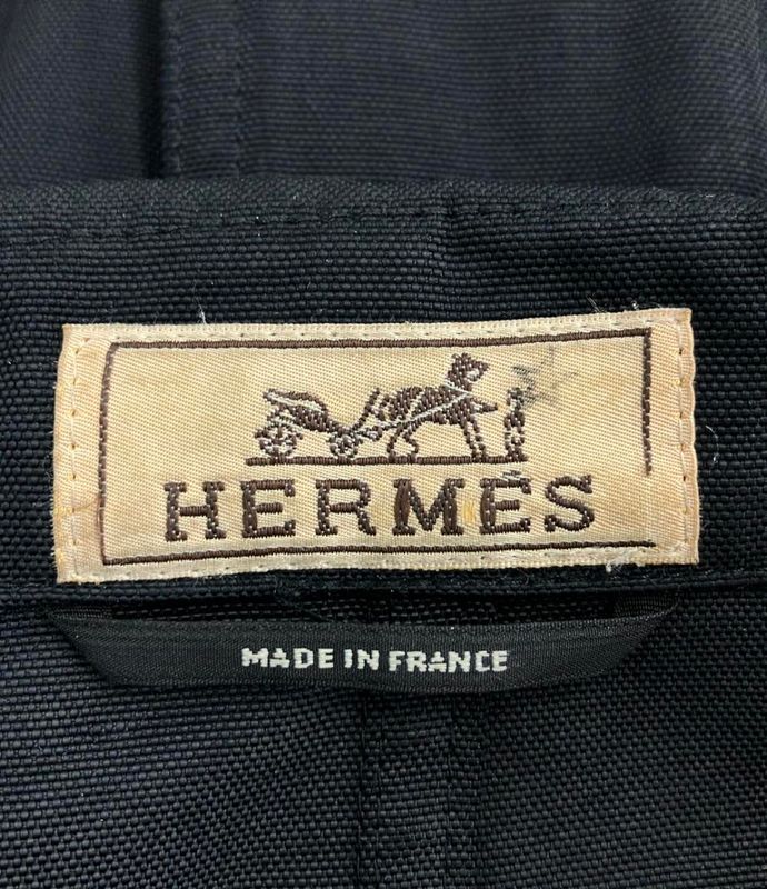 Hermes Stainless Steel Collar Coat Men's SIZE 54 Hermes