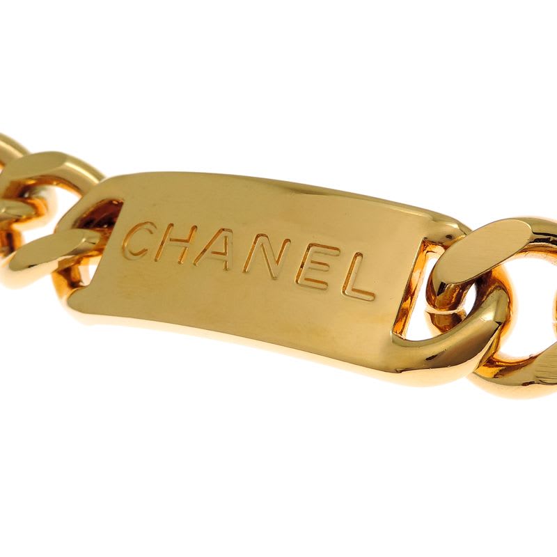Chanel Coco Mark Medal Chain Belt