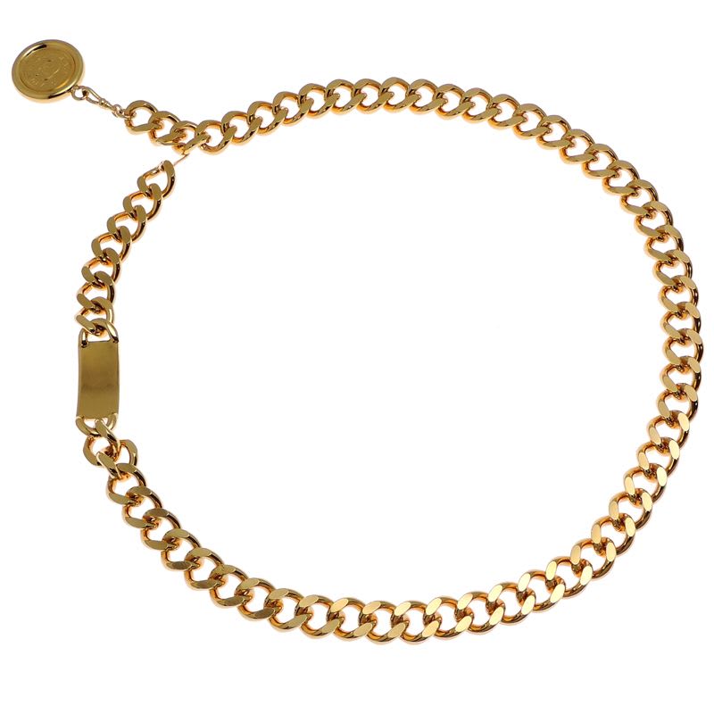Chanel Coco Mark Medal Chain Belt