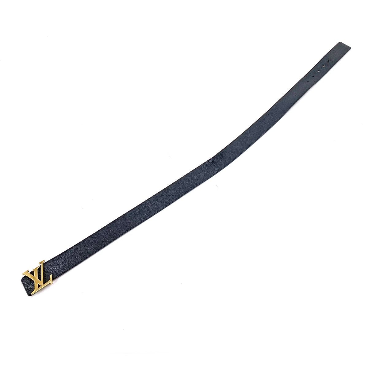 Louis Vuitton Belt Suntulle LV Initial Reversible Black X Camel