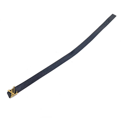 Louis Vuitton Belt Suntulle LV Initial Reversible Black X Camel