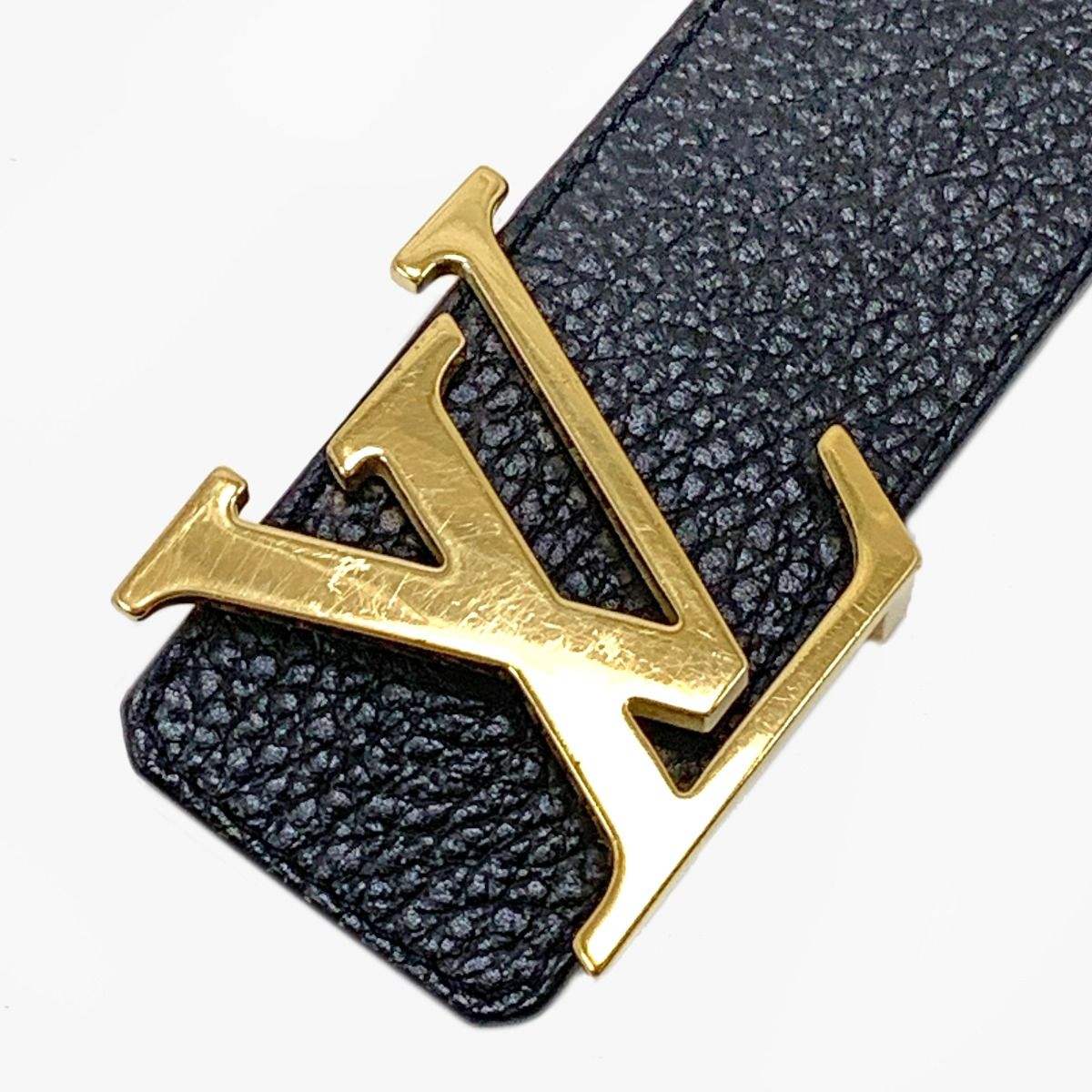 Louis Vuitton Belt Suntulle LV Initial Reversible Black X Camel