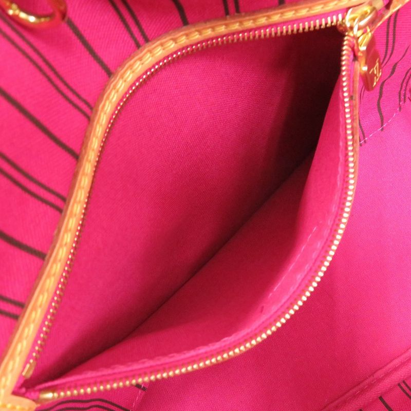 Louis Vuitton Neverfull PM Monogram with Pouch Pivoine M41245 Tote Bag LV 0487