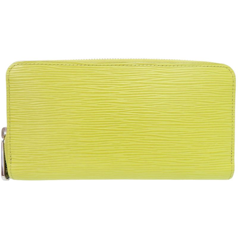 Louis Vuitton Zippy Wallet Epi M60436 Epi Leather Yellow Long Wallet Yellow LV