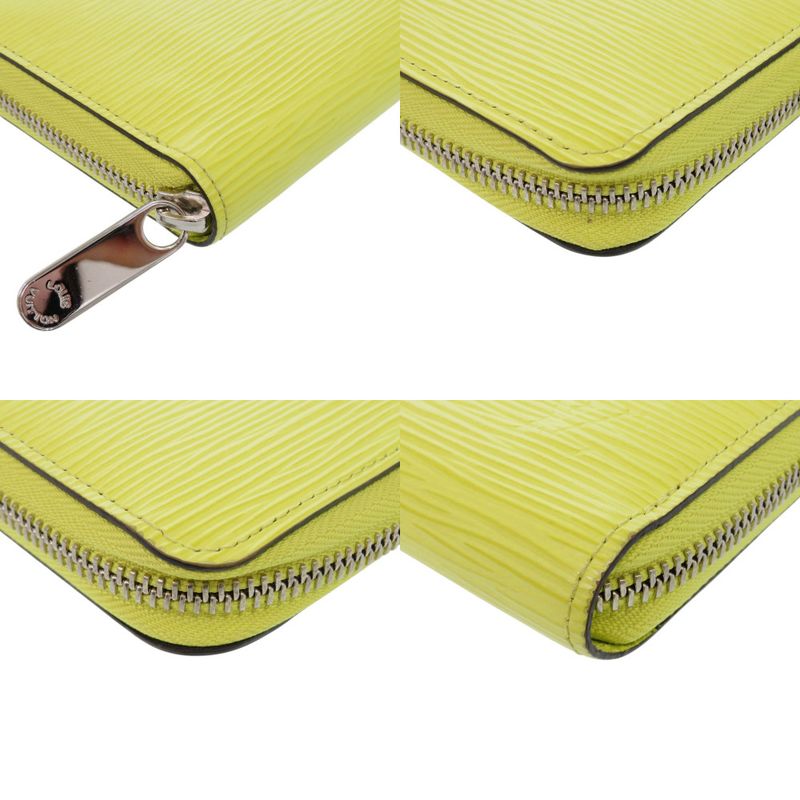 Louis Vuitton Zippy Wallet Epi M60436 Epi Leather Yellow Long Wallet Yellow LV